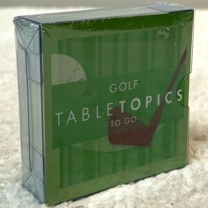 Table Topics To Go "Golf" Questions Card Deck Game